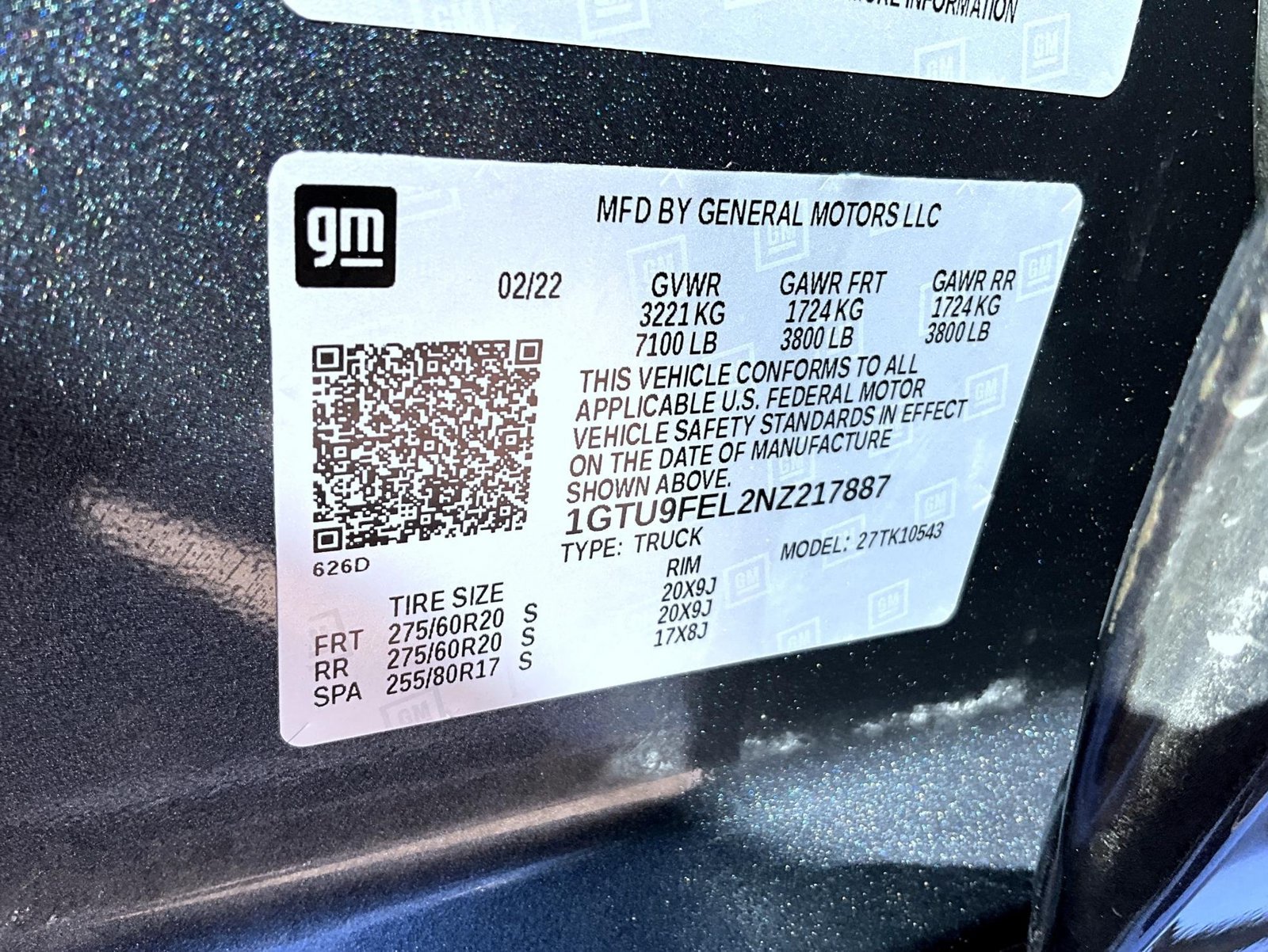 Used 2022 Blue GMC Denali image 33