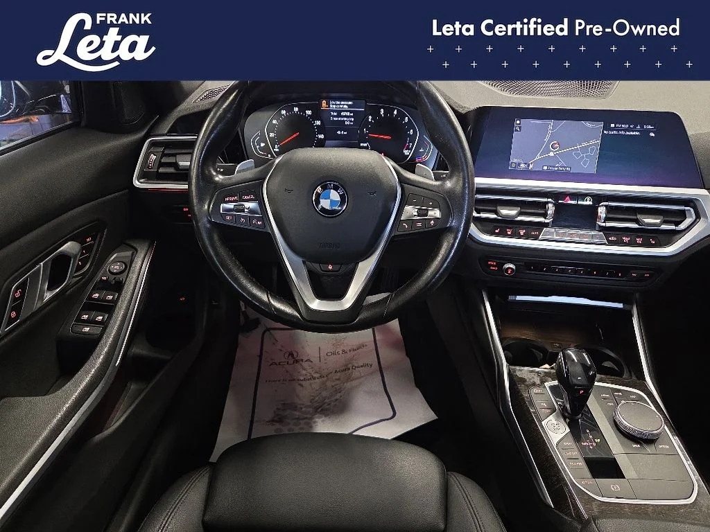 Certified Used 2021 Blue BMW 330i xDrive image 18