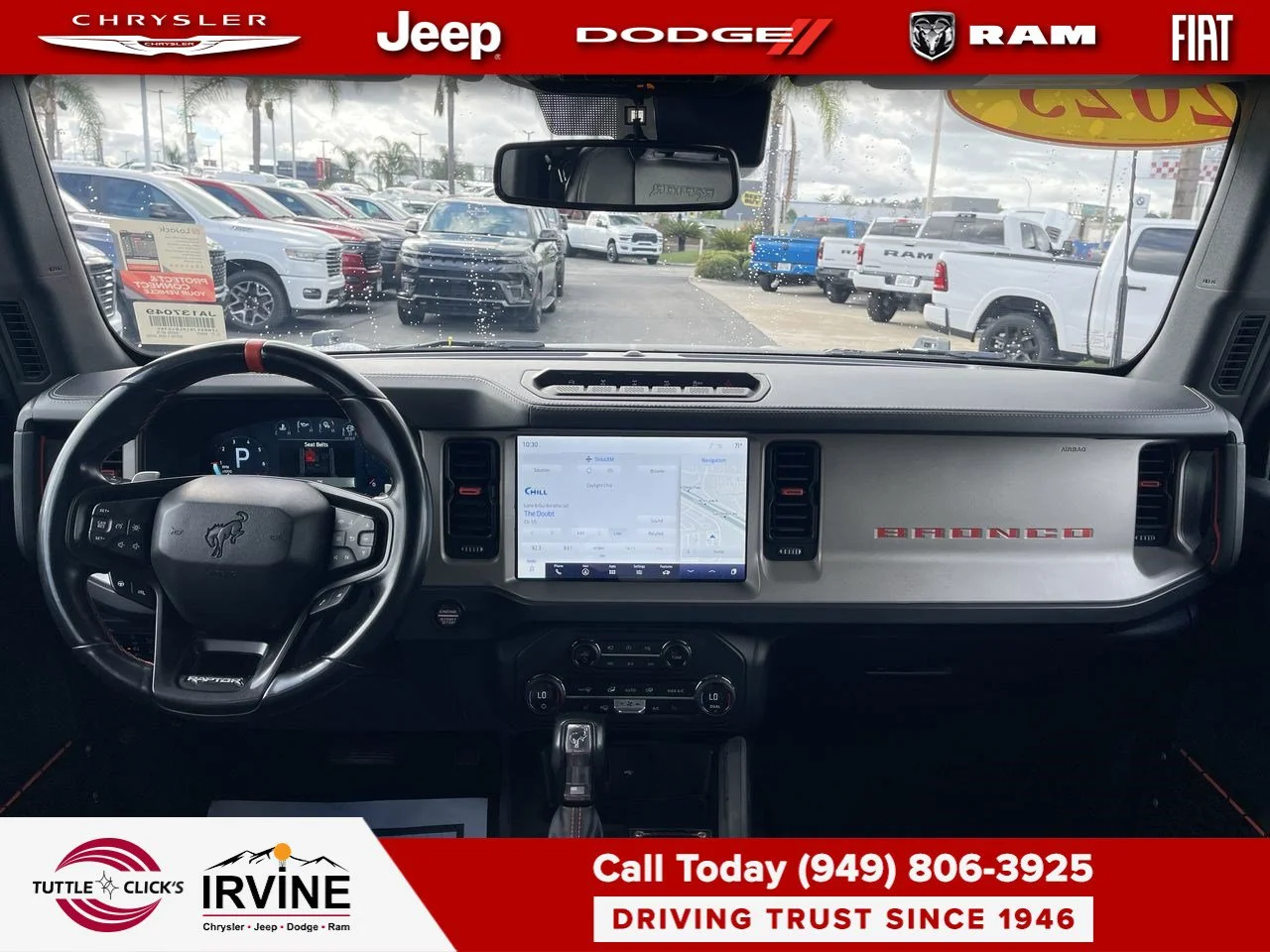 Used 2023 Oxford White Ford Raptor image 2