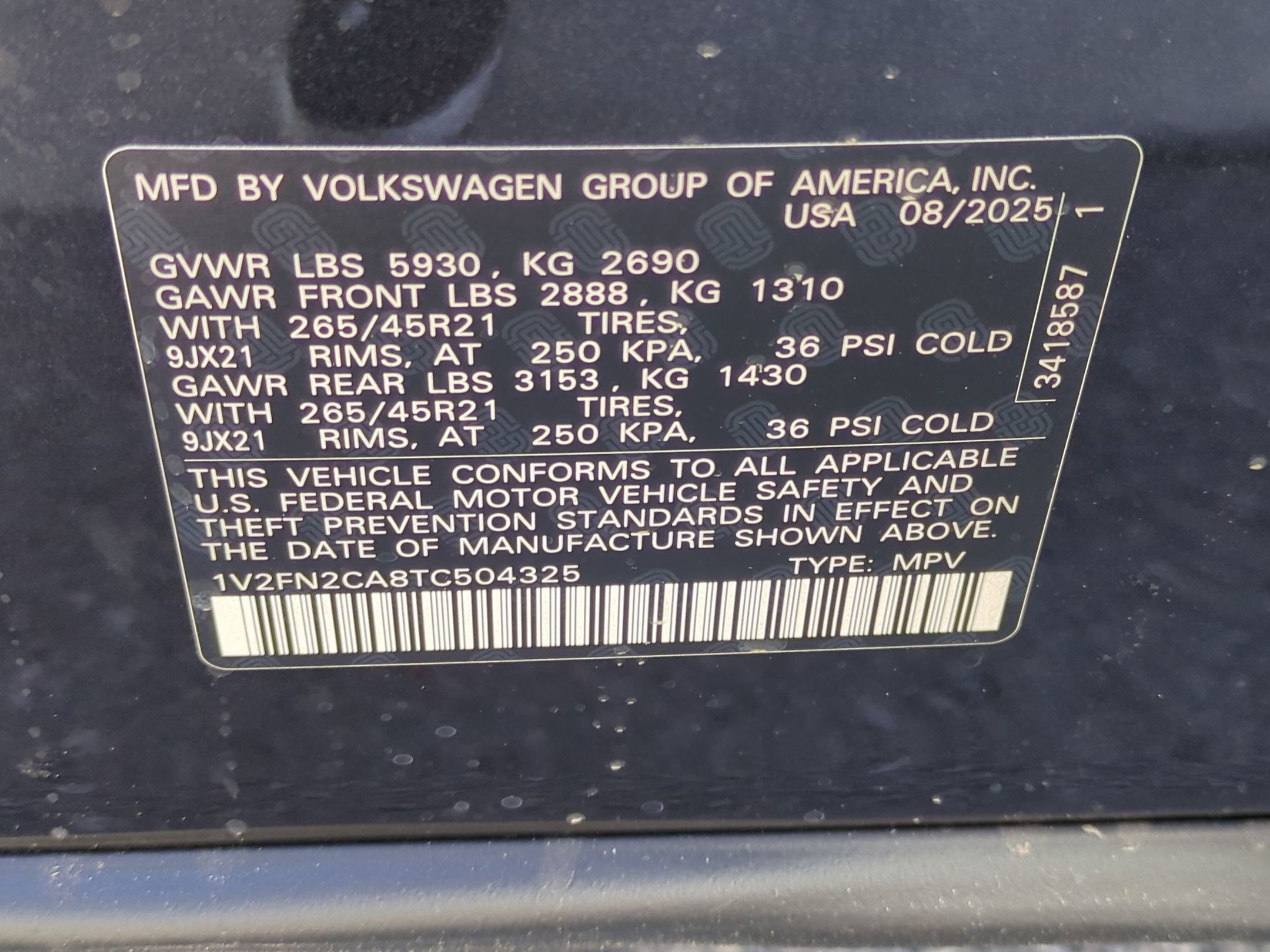 2026 Volkswagen Atlas SEL Premium R-Line - Photo 19