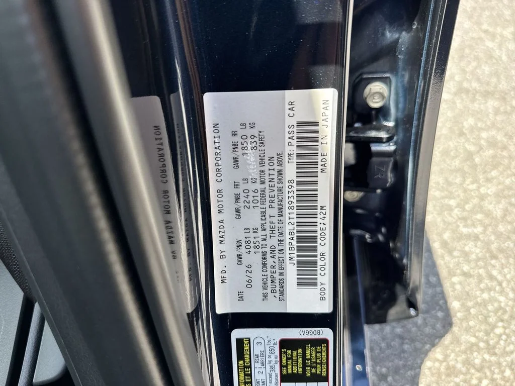 New 2026 Deep Crystal Blue Mica Mazda 2.5 S Select Sport image 59