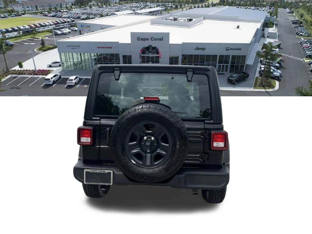 Certified Used 2025 Black Jeep Sport image 6