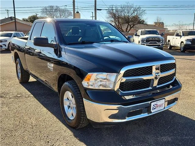 Used 2024 Black Clearcoat RAM SLT 4x4 Quad Cab 6.3 ft. box 140 in. WB image 6