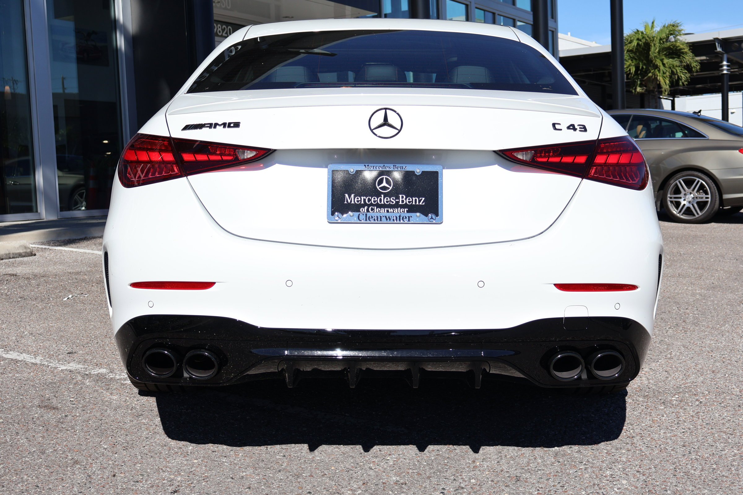 New 2026 MANUFAKTUR Moonlight White Metallic Mercedes-Benz AMG® C 43 image 5