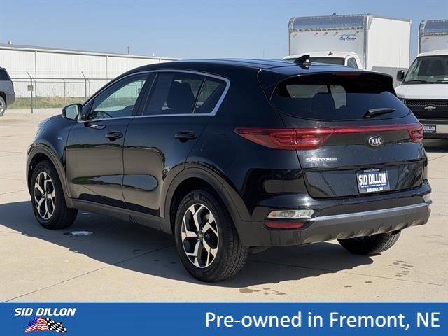 Used 2022 Black Cherry Kia LX image 6