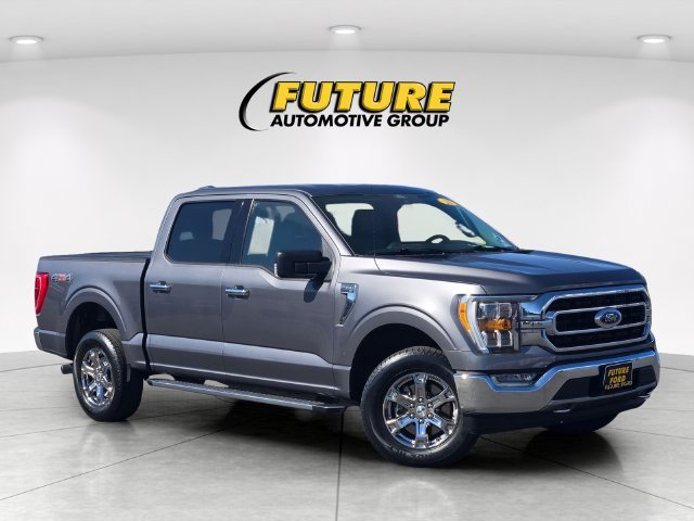 Used 2021 Gray Ford XLT image 1
