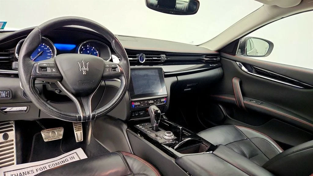 Used 2017 Grigio Maratea Metallescent Maserati S Q4 GranSport 3.0L Driver Assistance Pack+ & Cooled Front Seats image 11