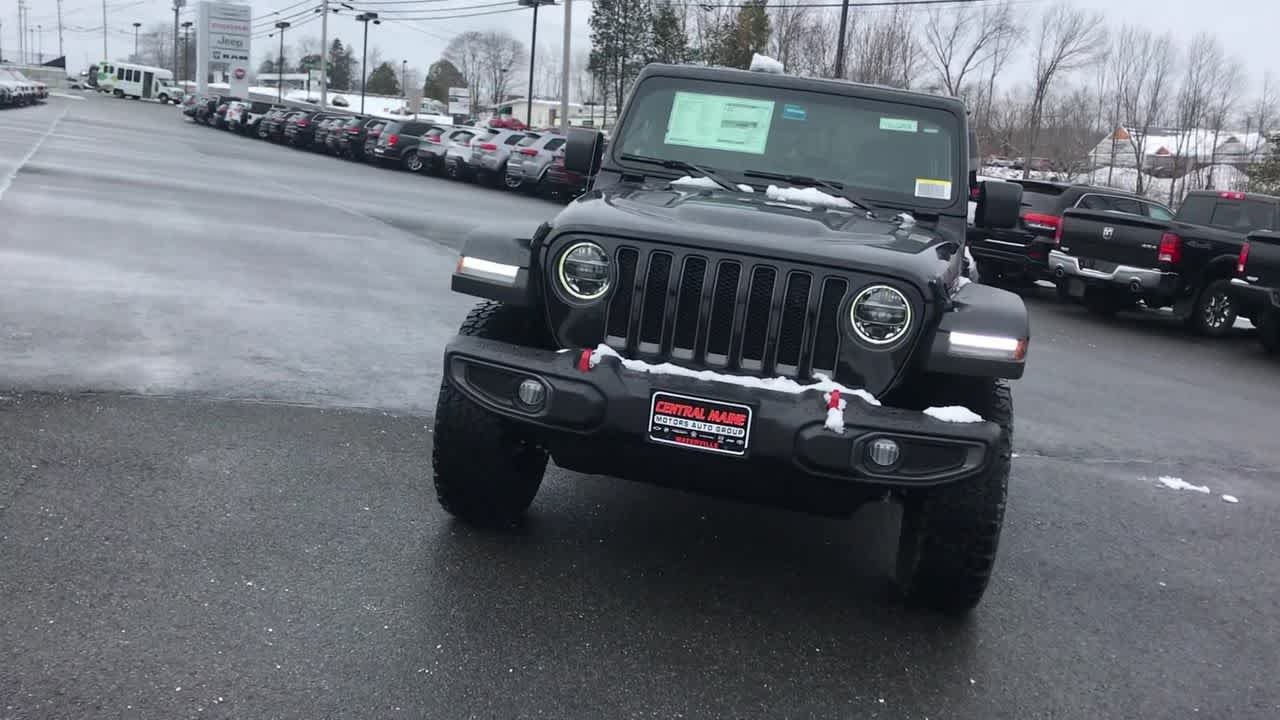 Used 2021 Black Clearcoat Jeep Rubicon image 3