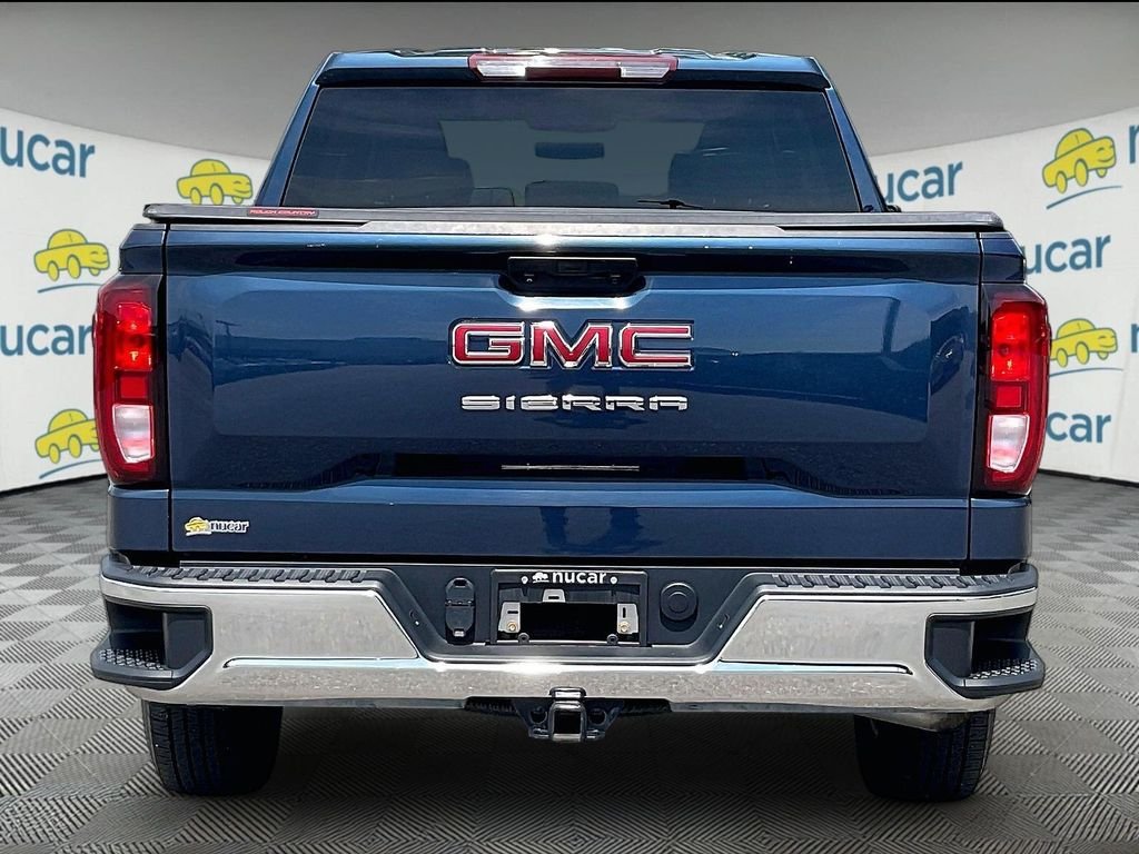 Used 2022 Pacific Blue Metallic GMC Pro image 5
