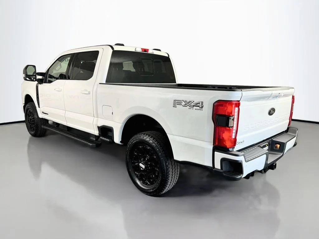 New 2026 Star White Metallic Tri-Coat Ford Lariat image 11