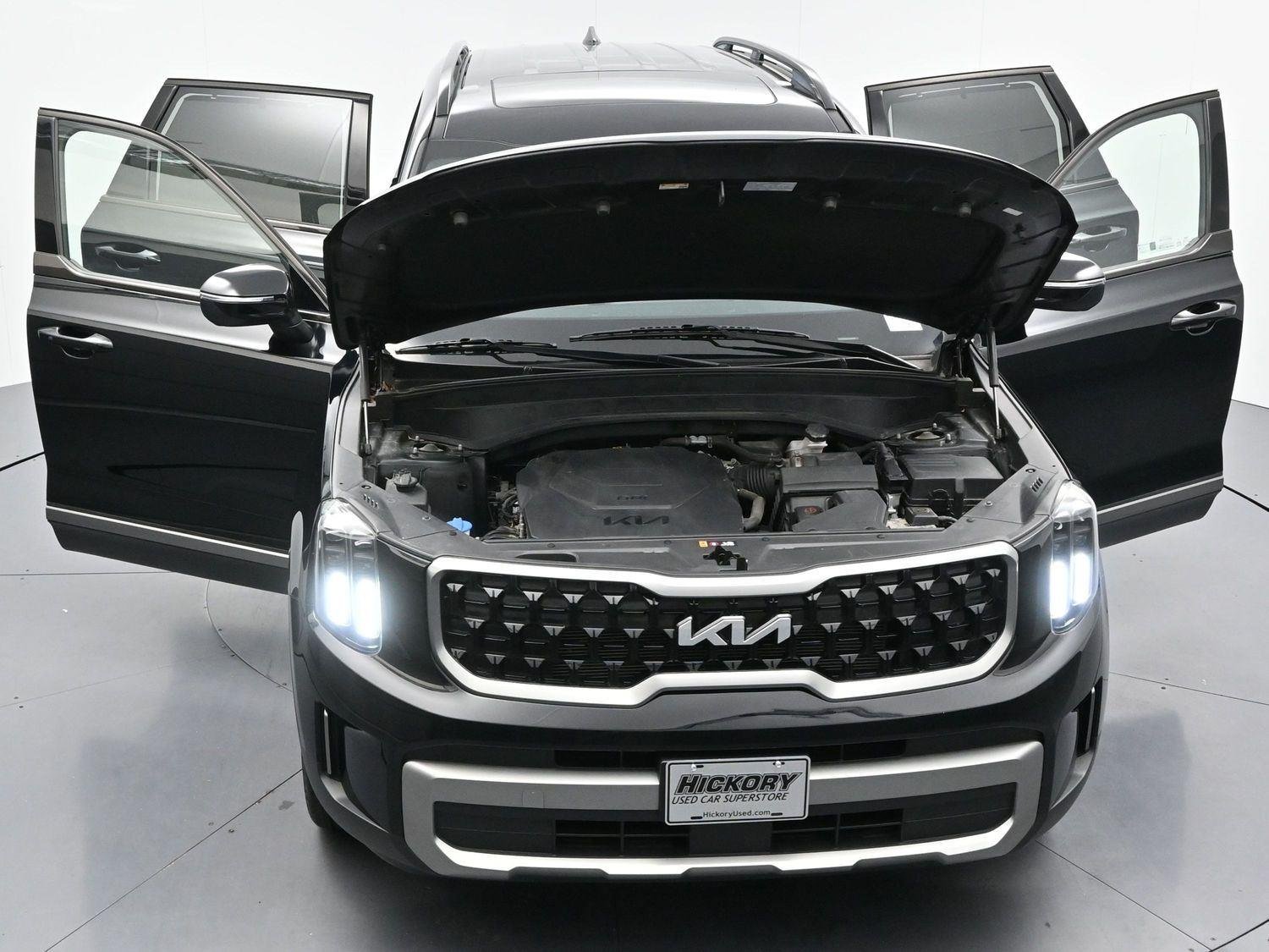 Used 2023 Ebony Black Kia EX X-Line image 42