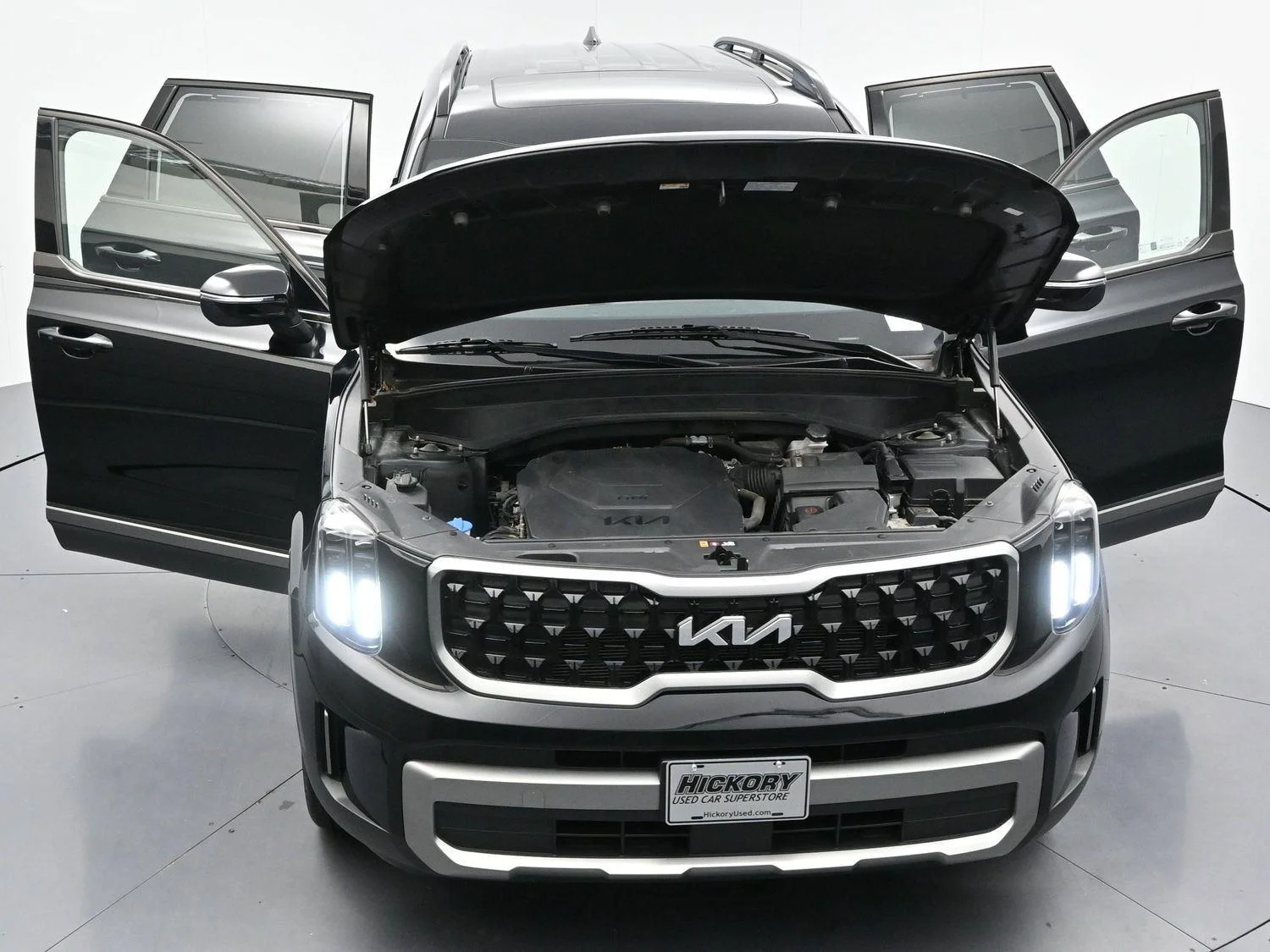 Used 2023 Ebony Black Kia EX X-Line image 42