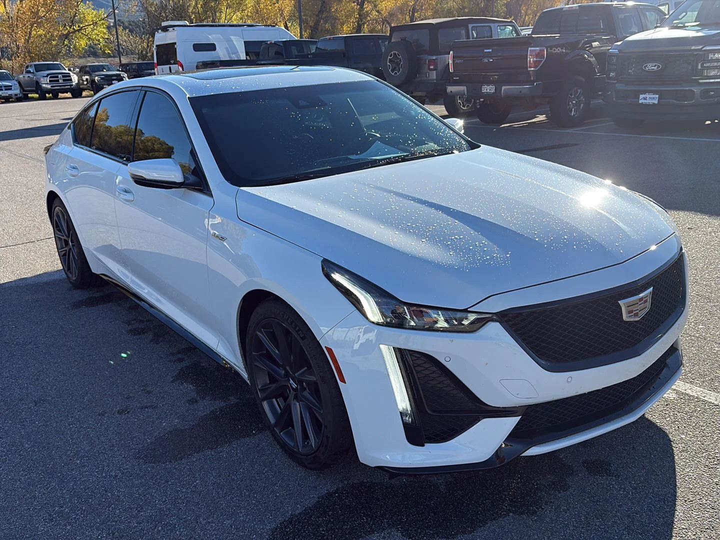 Used 2024 Summit White Cadillac V-Series image 4