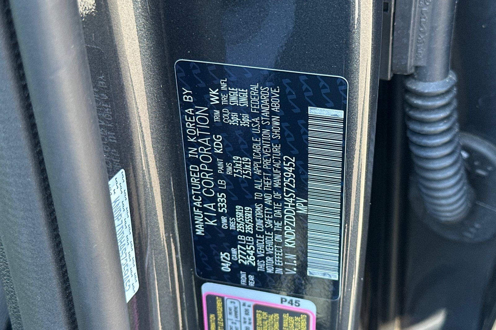 Certified Used 2025 Gray Kia X-Line Prestige image 39
