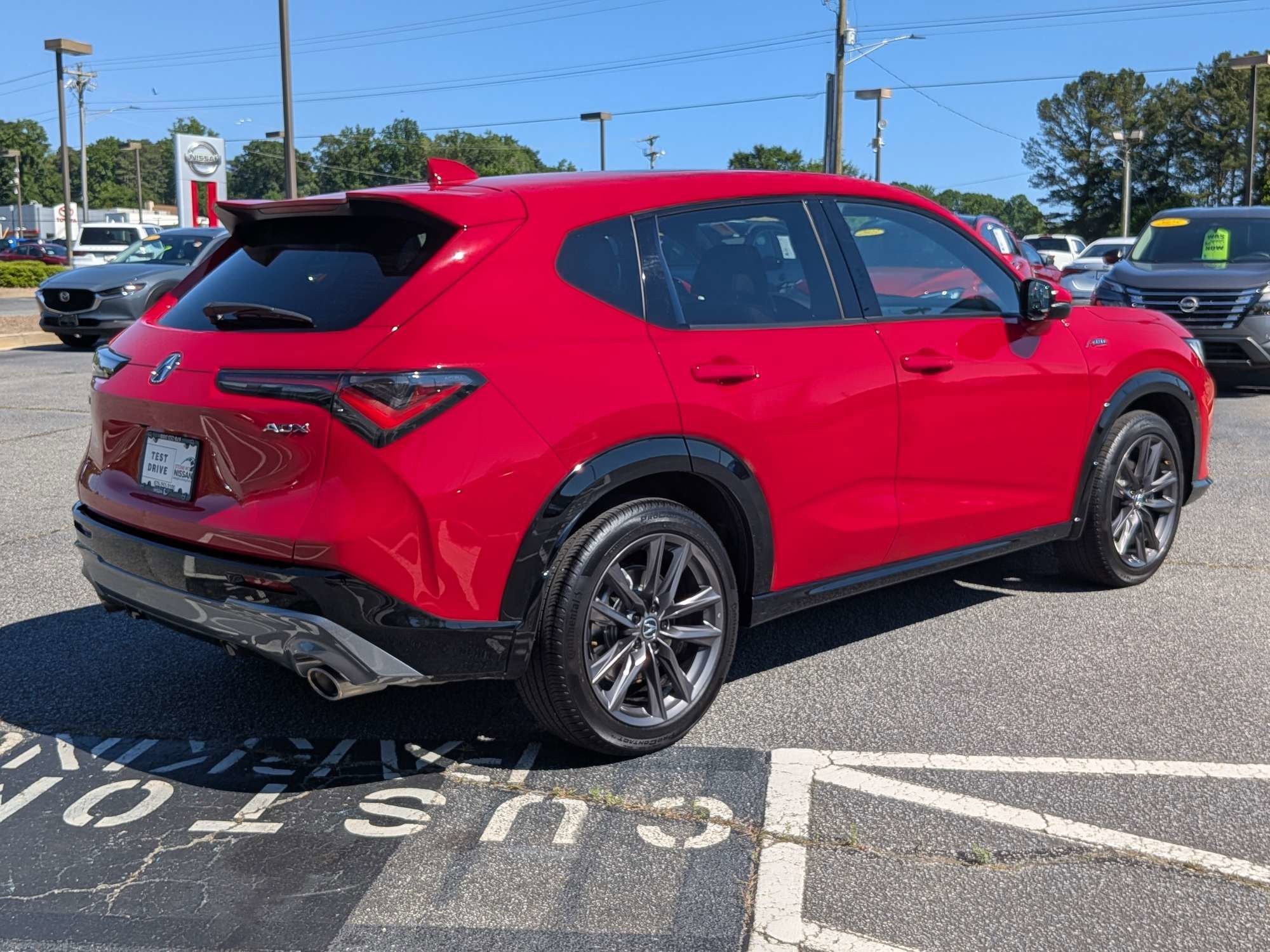 Used 2025 Red Acura A-Spec Package image 3