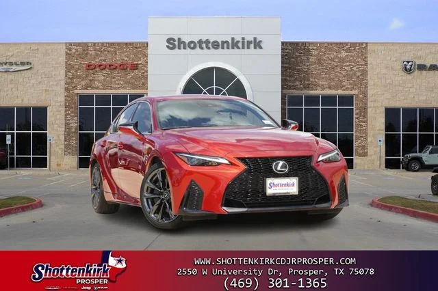 Used 2024 Red Lexus 350 F SPORT image 1