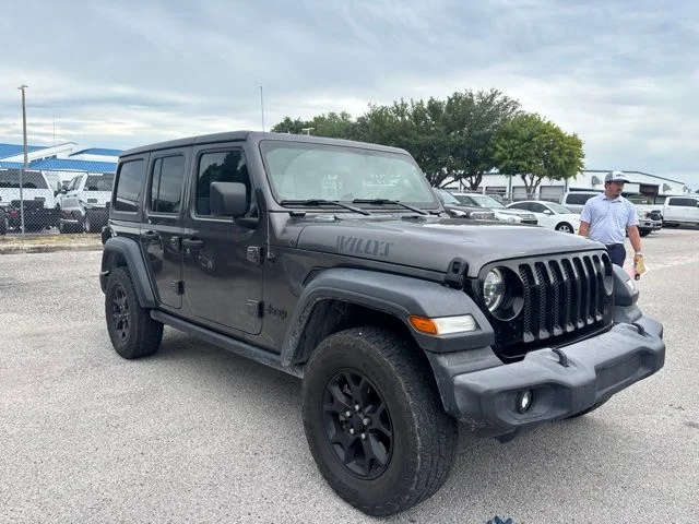 Used 2020 Gray Jeep Unlimited Willys image 3