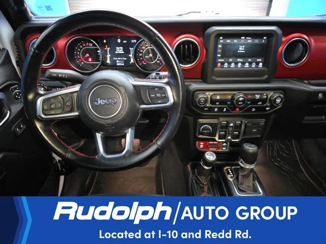 Used 2021 Bright White Clearcoat Jeep Unlimited Rubicon image 12