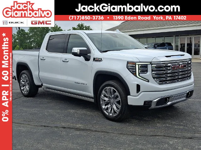 New 2026 Glacier White Tricoat GMC Denali image 1
