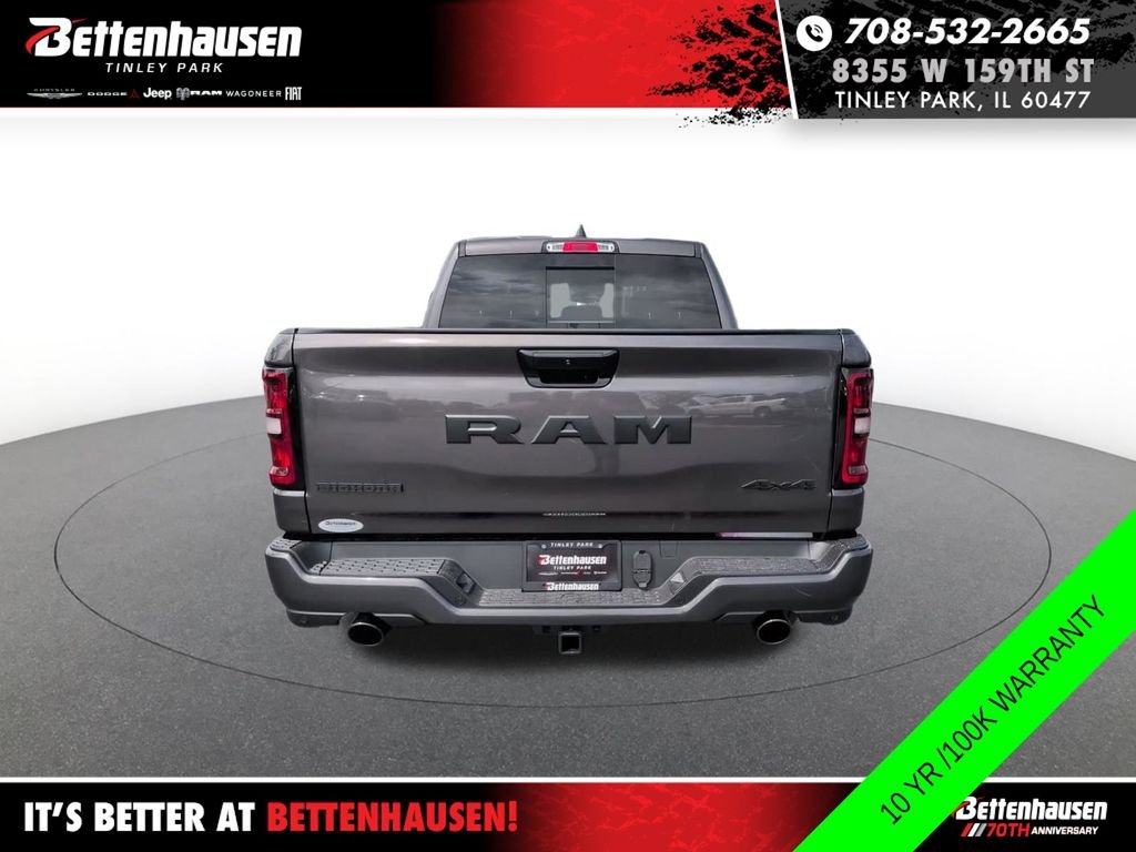 New 2026 Granite Crystal Metallic Clear-Coat Exterior Paint RAM Big Horn image 10