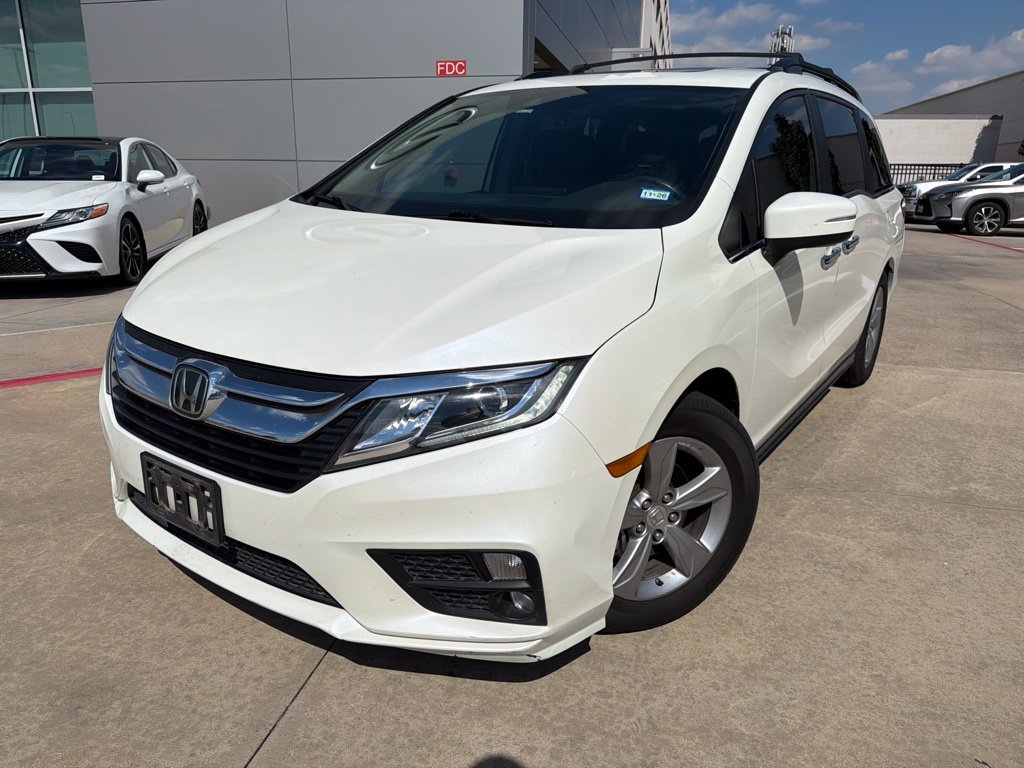 Used 2018 White Diamond Pearl Honda EX-L image 1