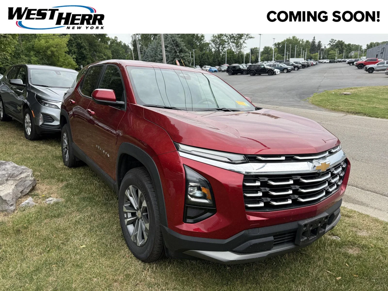 Used 2025 Radiant Red Tintcoat Chevrolet AWD LT image 1