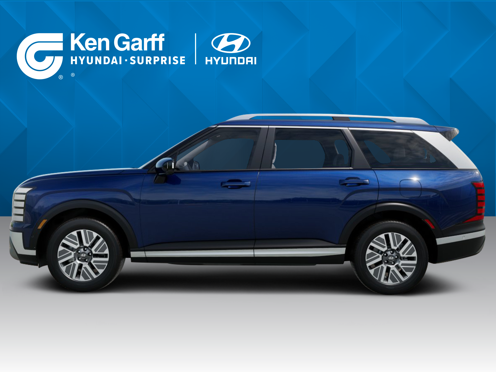New 2026 Classy Blue Pearl Hyundai Blue SEL Premium 8P image 3