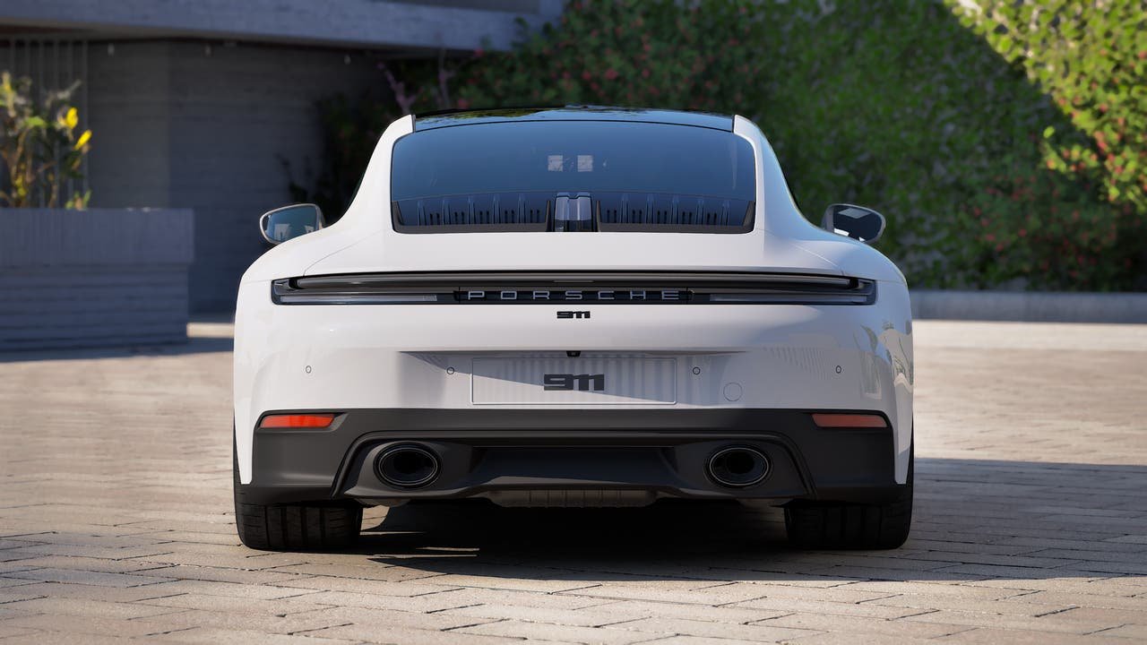 New 2027 White Porsche Carrera image 7