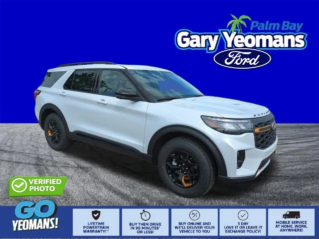 New 2026 Space White Metallic Ford Tremor® image 1