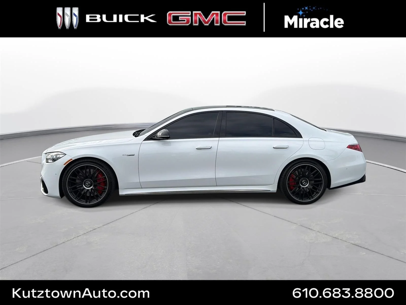 Used 2024 Moonlight White Mercedes-Benz AMG® S 63 E image 9