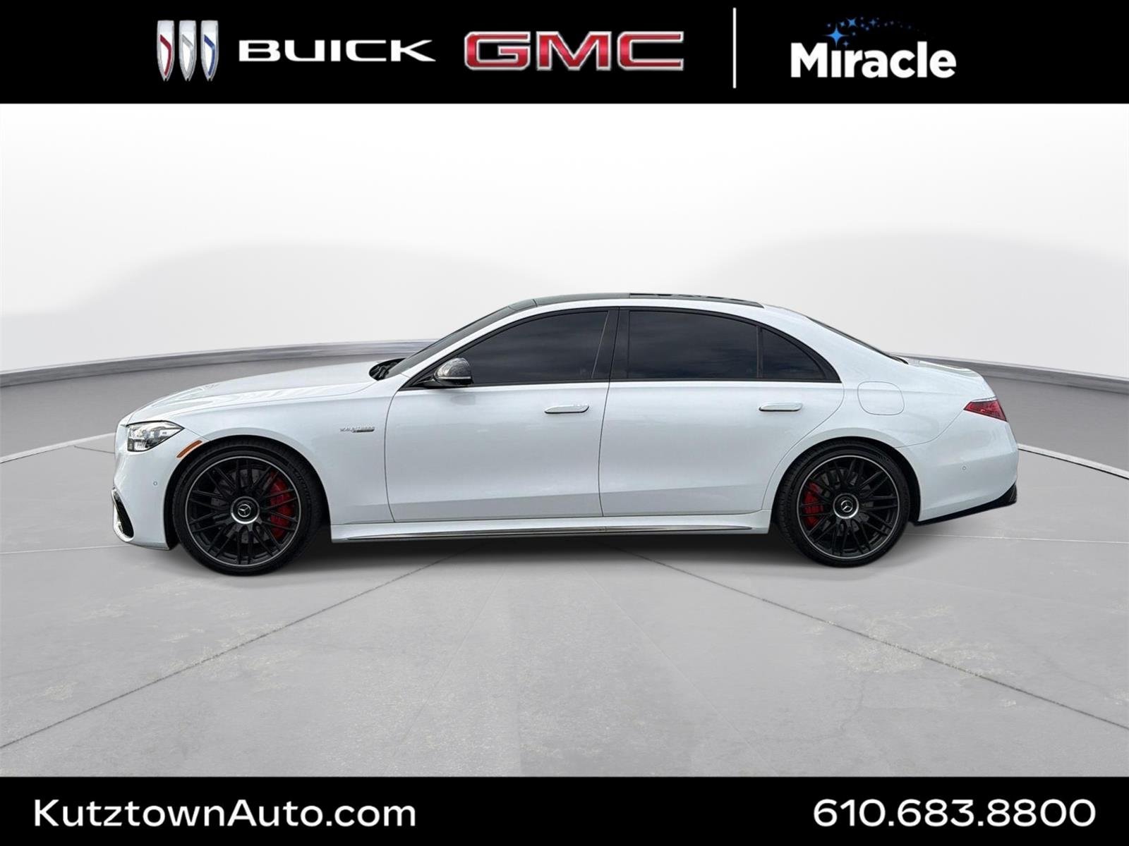 Used 2024 Moonlight White Mercedes-Benz AMG® S 63 E image 9