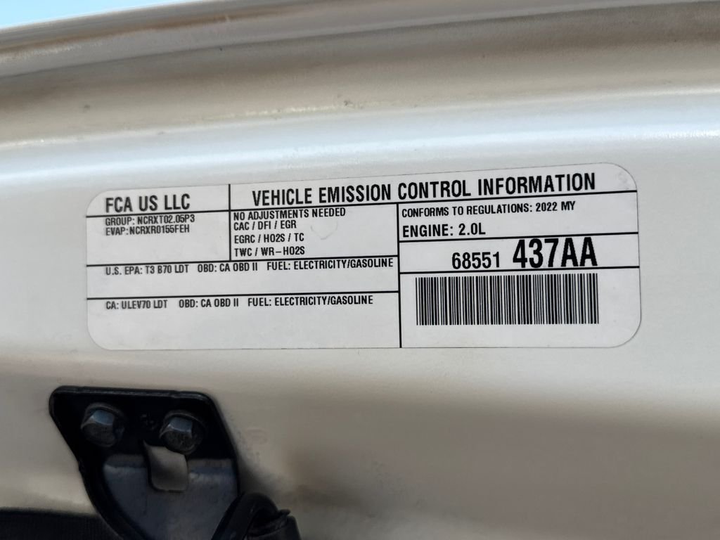 Certified Used 2022 White Jeep Unlimited Sahara 4xe image 11