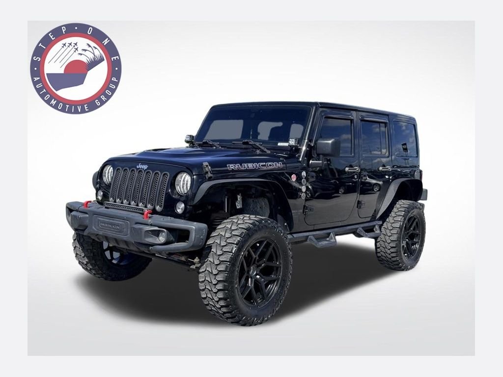 Used 2017 Black Jeep Unlimited Rubicon image 1