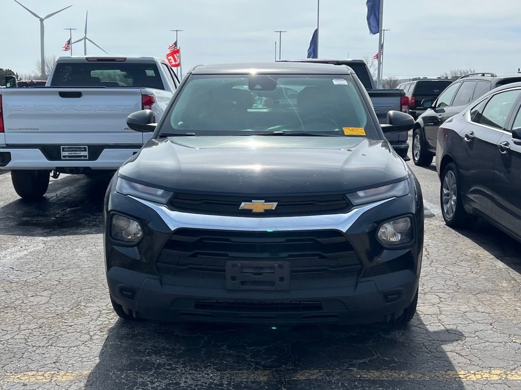 Used 2021 Chevrolet Trailblazer LS with VIN KL79MMS23MB025483 for sale in Mount Pleasant, WI