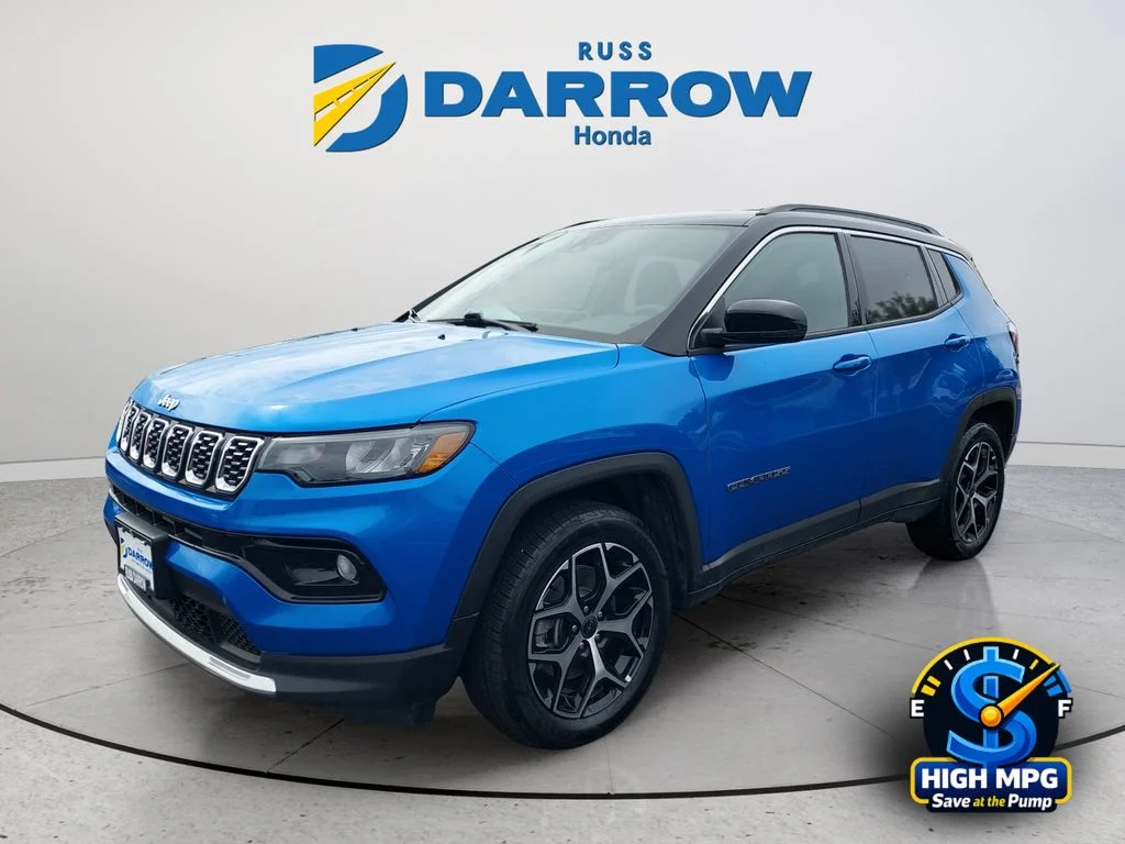 Used 2025 Blue Jeep Limited image 1