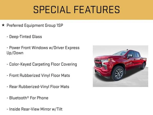 Used 2024 Radiant Red Tintcoat Chevrolet RST image 12