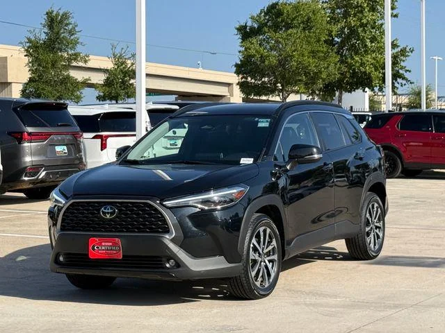 Certified Used 2025 JET BLACK Toyota XLE image 8