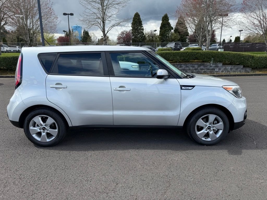 Used 2018 Bright Silver Kia Base image 8