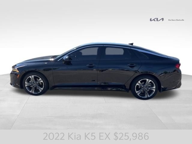 Certified Used 2022 Ebony Black Kia EX image 5