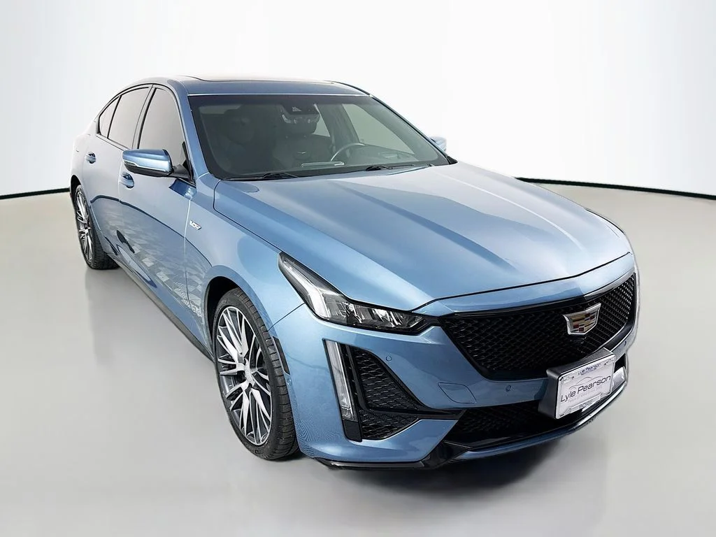 Used 2023 Steel Metallic Cadillac V-Series image 7