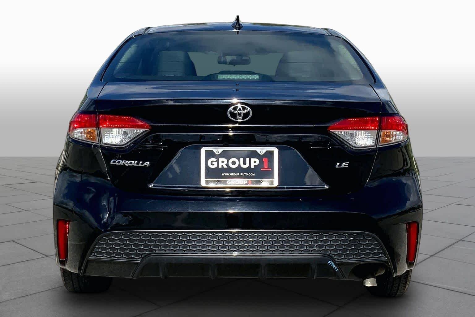 Used 2023 Midnight Black Metallic Toyota LE image 5