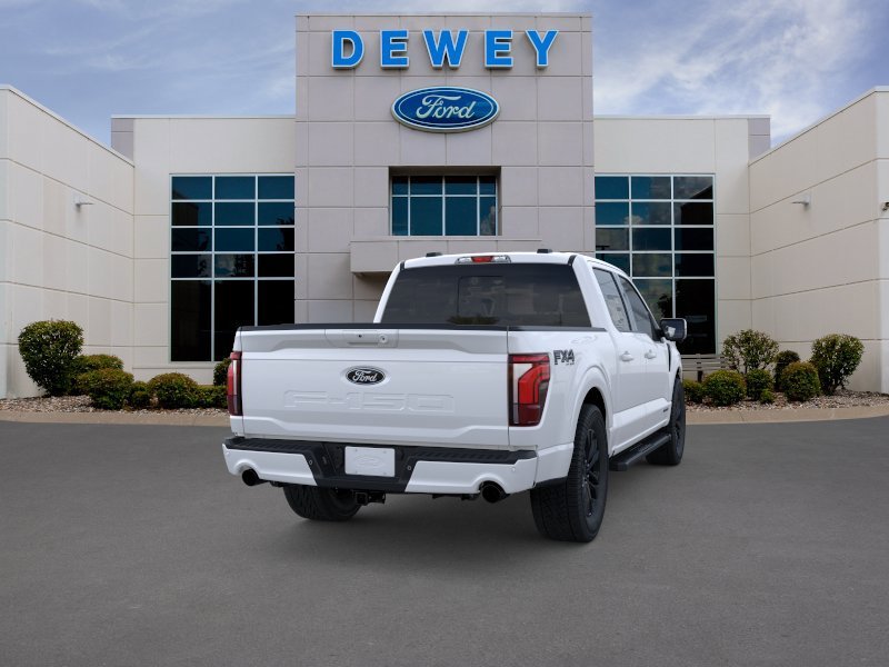 New 2026 Star White Metallic Tri-Coat Ford LARIAT image 8