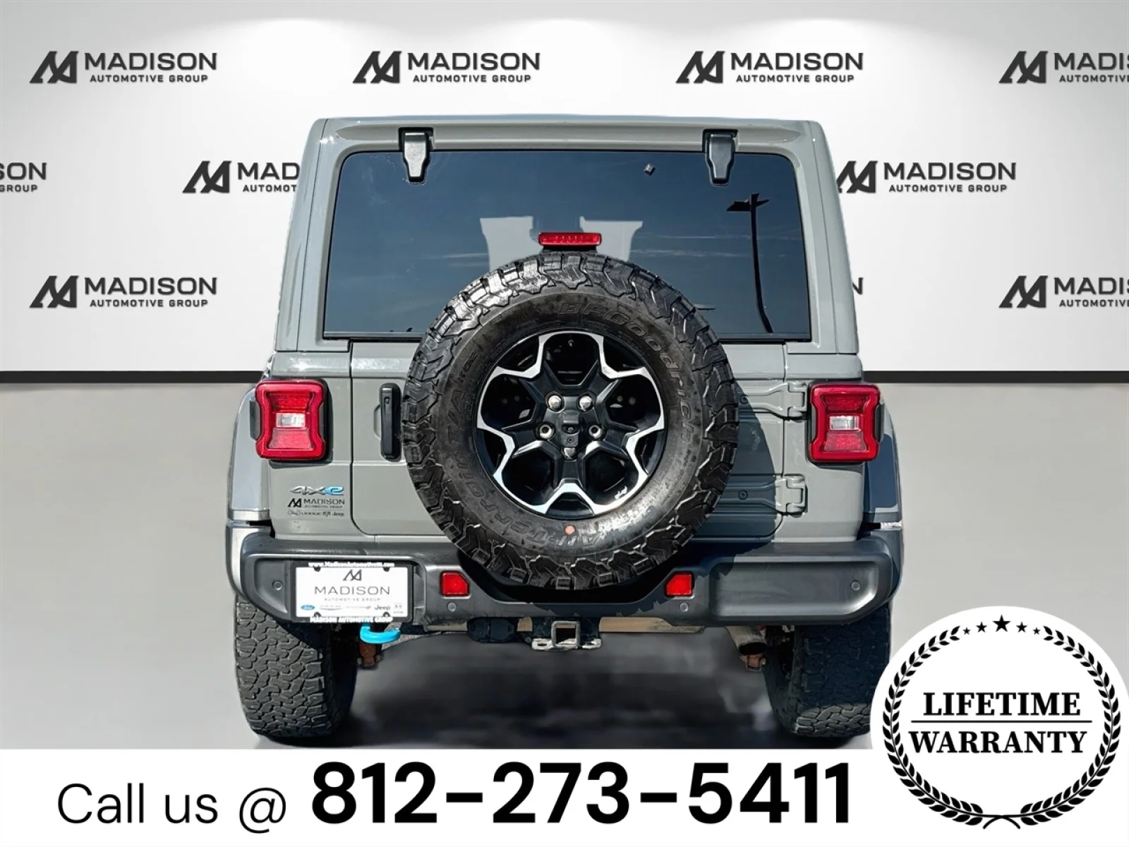 Used 2021 Gray Jeep Unlimited Rubicon image 6