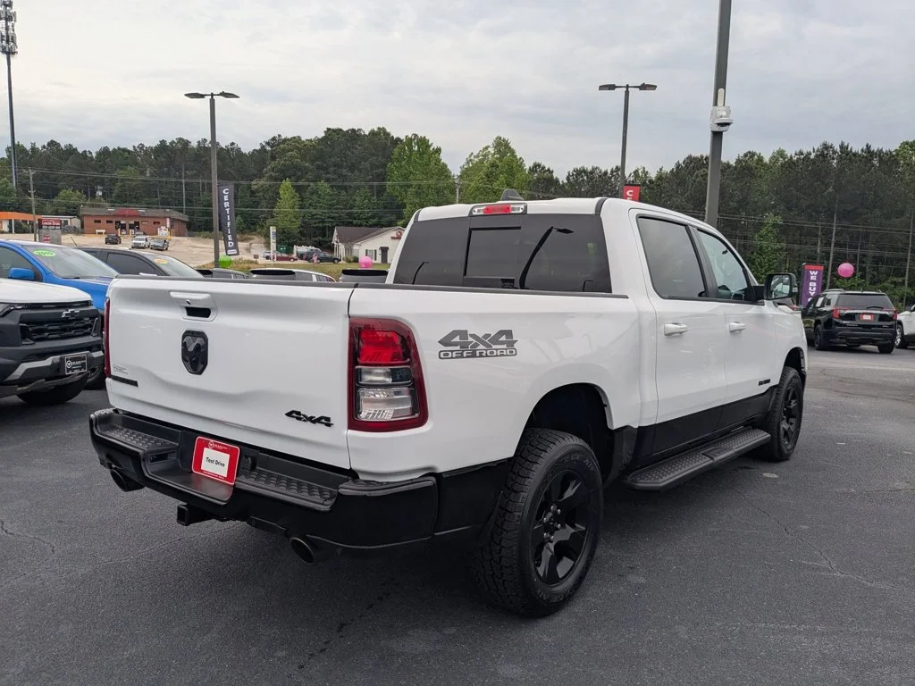 Used 2022 Bright White Clearcoat Ram Big Horn image 5