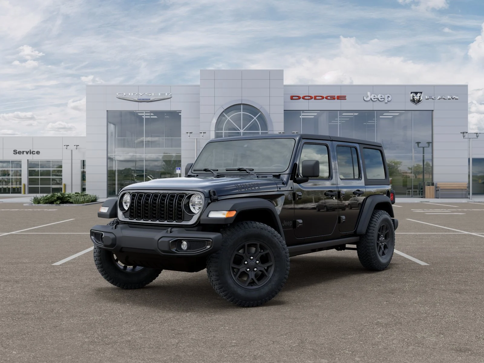 New 2025 Black Clearcoat Jeep Willys image 26