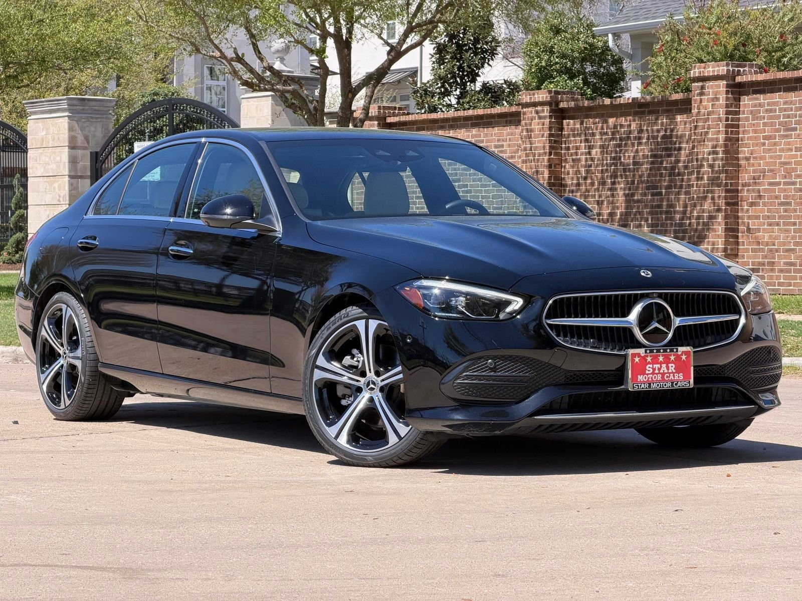 Certified Used 2023 Black Mercedes-Benz C 300 image 1