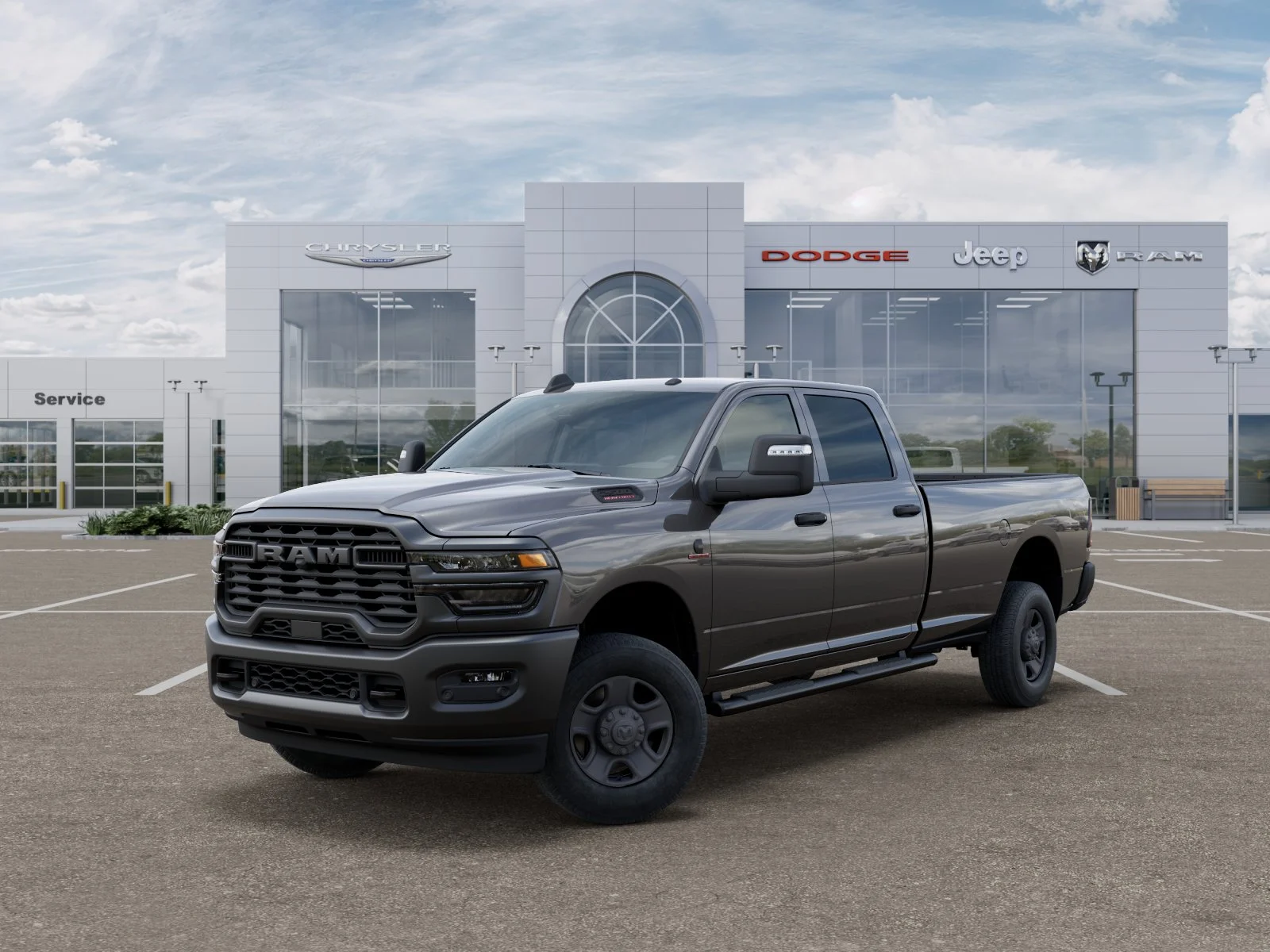 New 2026 Granite Crystal Metallic Clear-Coat Exterior Paint RAM Tradesman image 28
