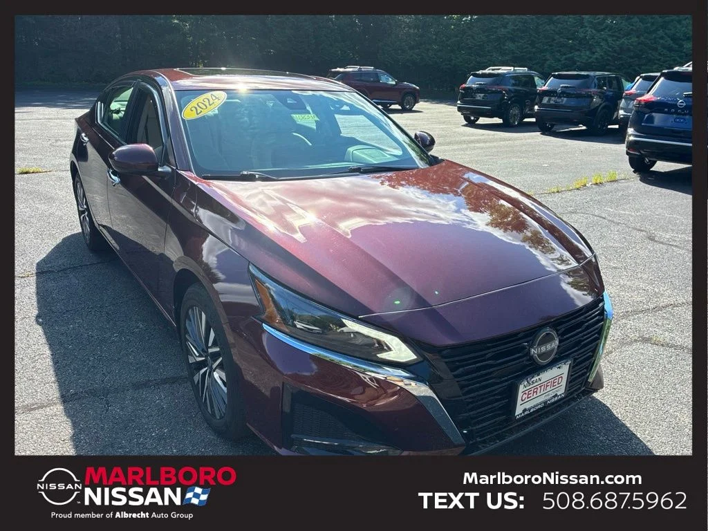 Certified Used 2024 Red Nissan 2.5 SV image 1