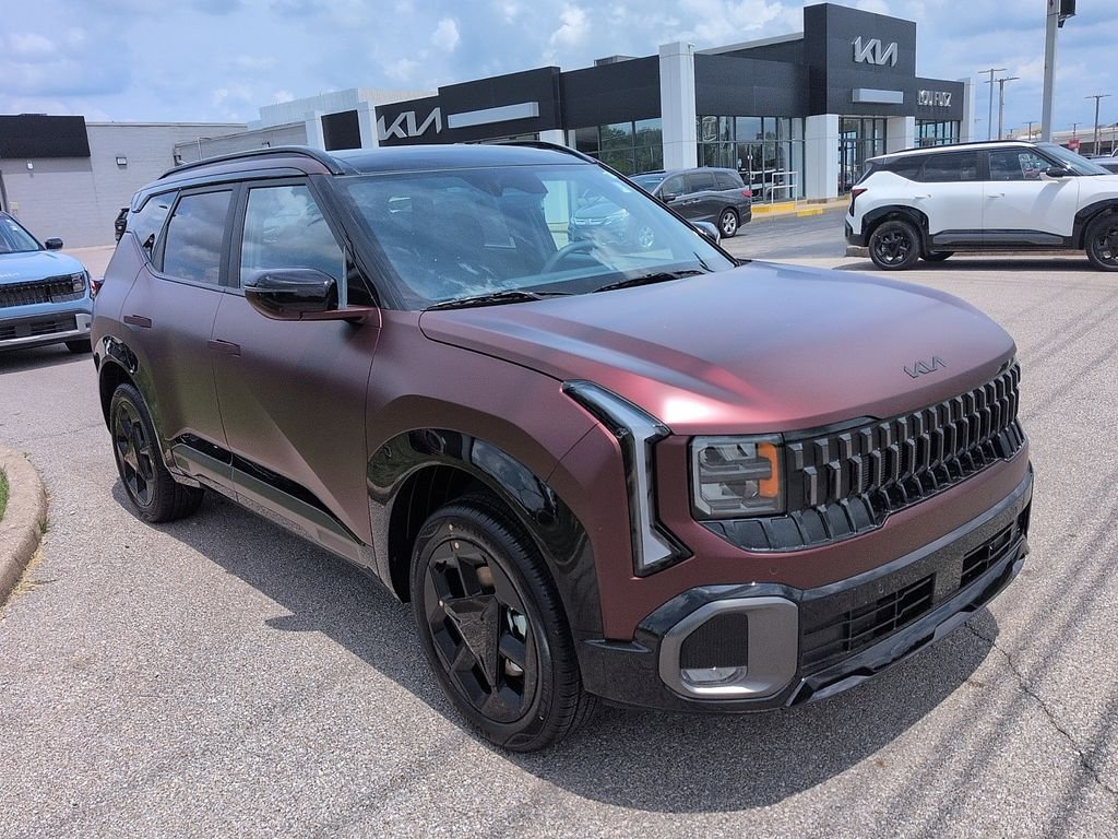 New 2027 Magma Red Matte Kia X-Line S image 1