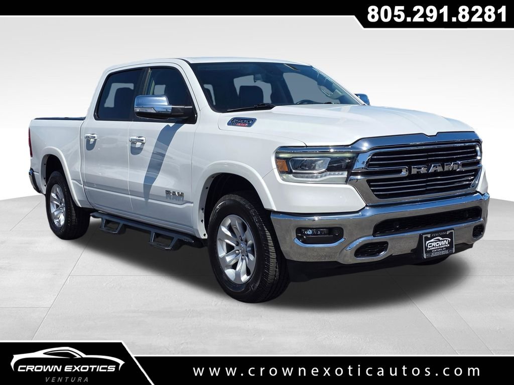 Certified Used 2020 White Ram Laramie image 1